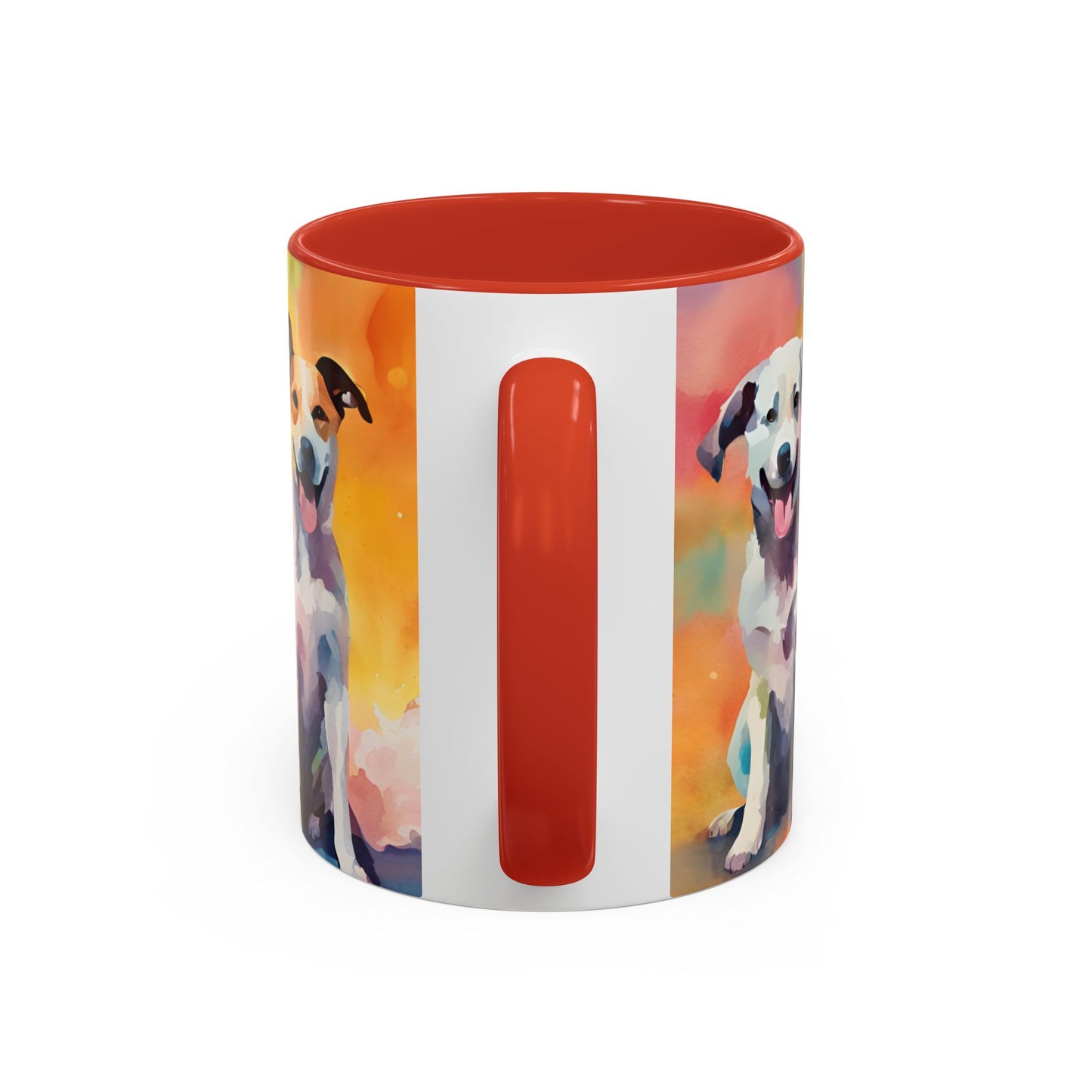 Multicoloured Doggies 03 Accent Mug 11oz