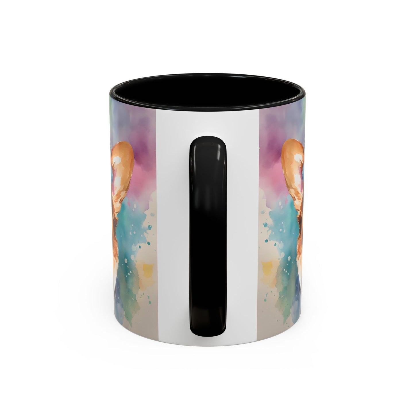 Corgi 02 Accent Coffee Mug - Dog Lover Gift