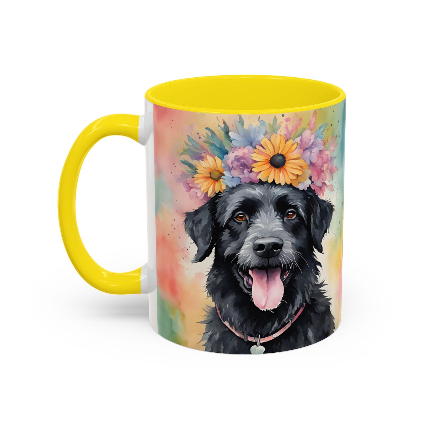 Eddy 01 Accent Coffee Mug - Dog Lover Gift