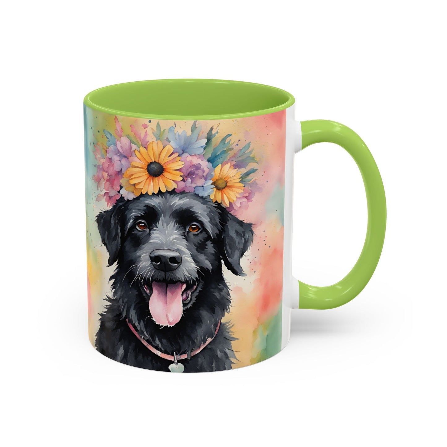Eddy 01 Accent Coffee Mug - Dog Lover Gift