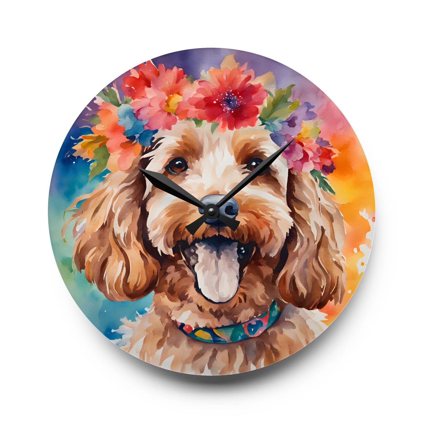 Cockapoo 02 Dog Wall Clock