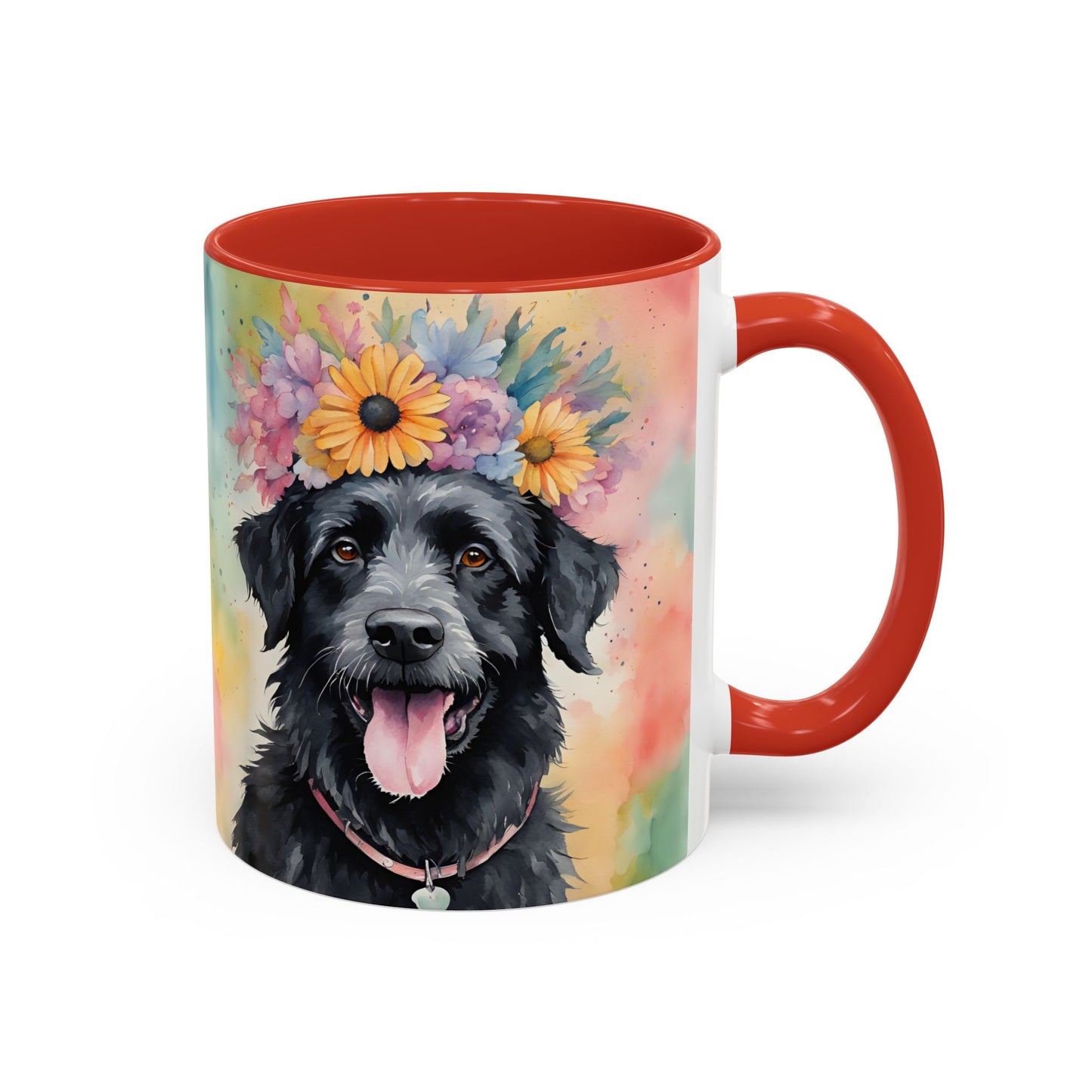 Eddy 01 Accent Coffee Mug - Dog Lover Gift