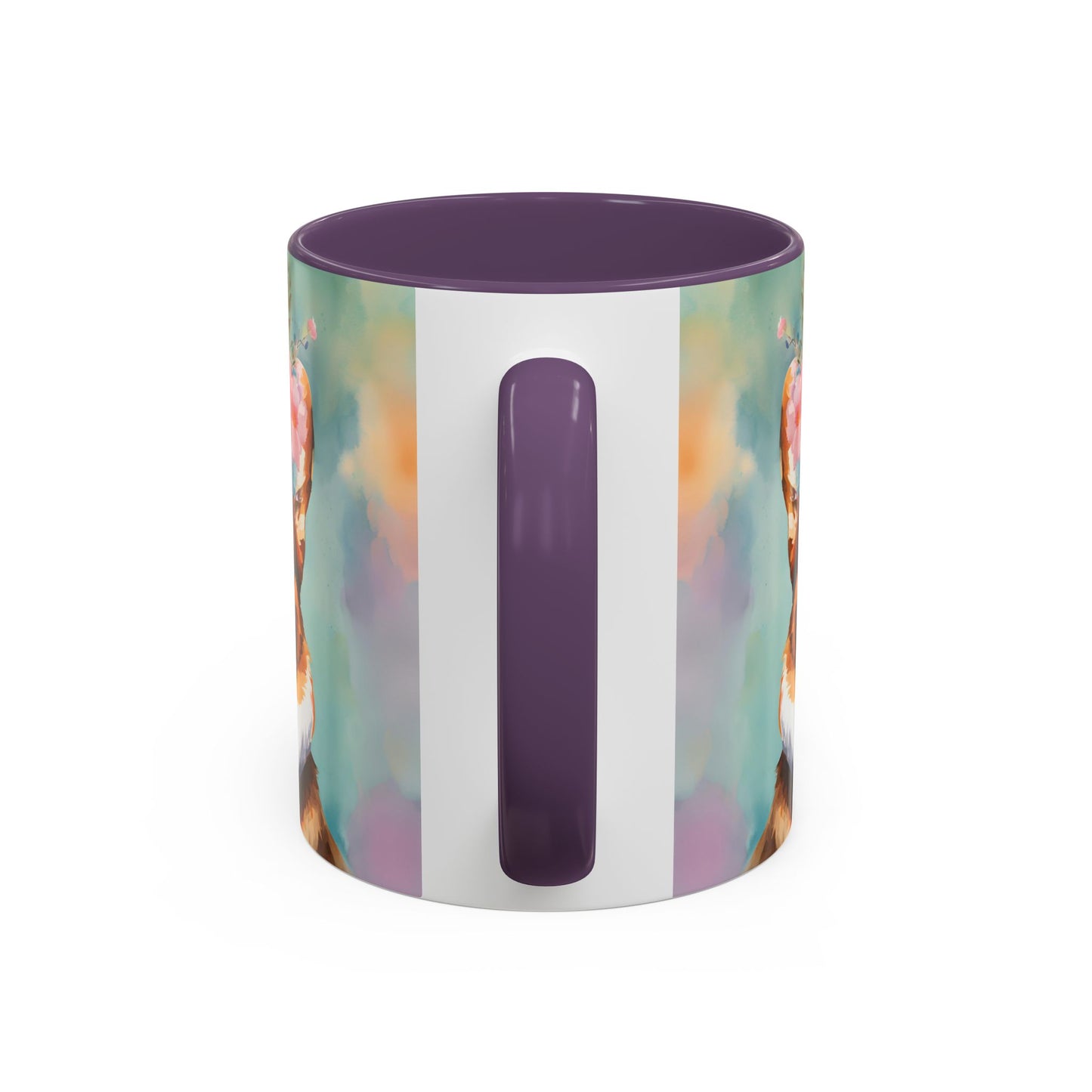 Corgi 01 Accent Coffee Mug - Dog Lover Gift