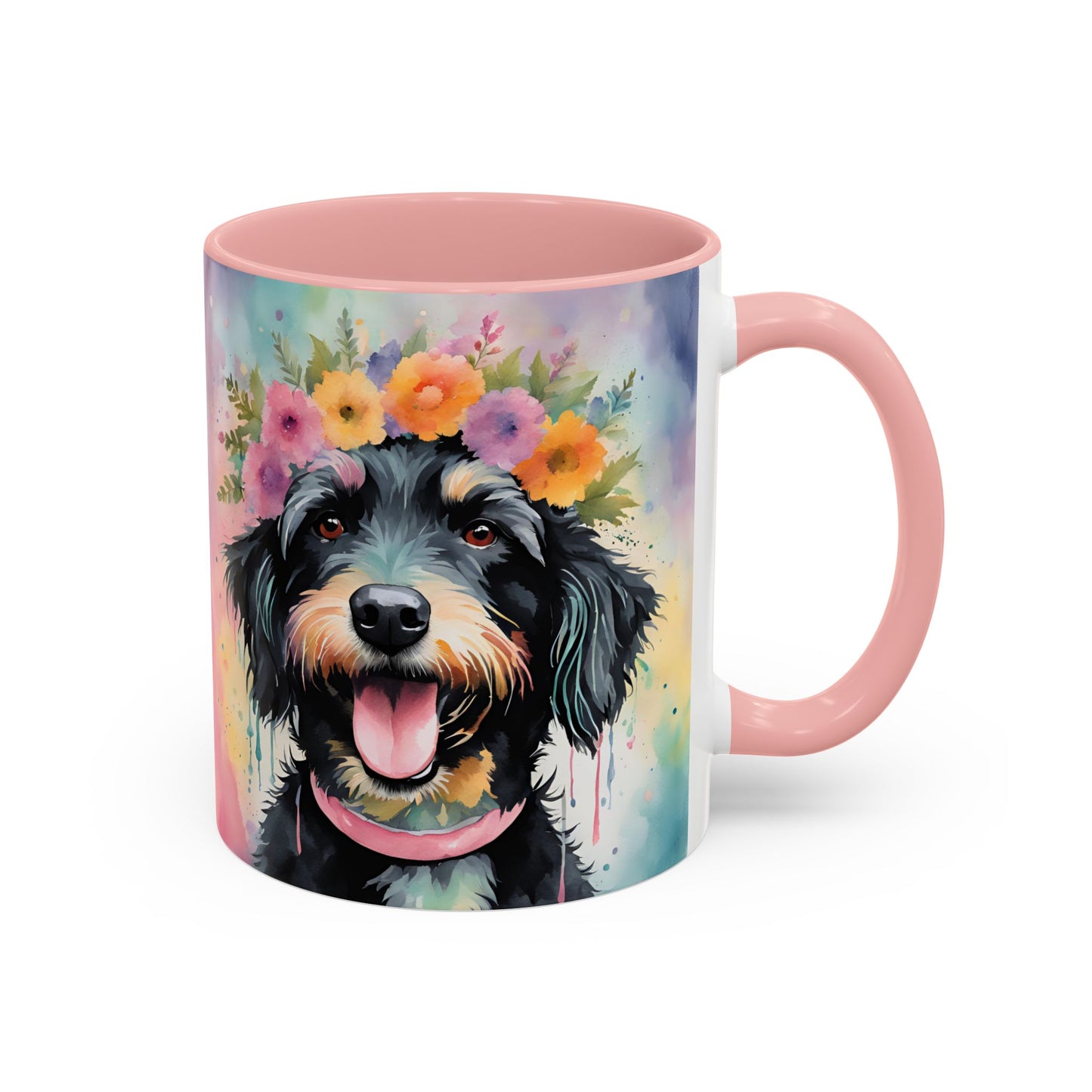Eddy 02 Accent Coffee Mug - Dog Lover Gift