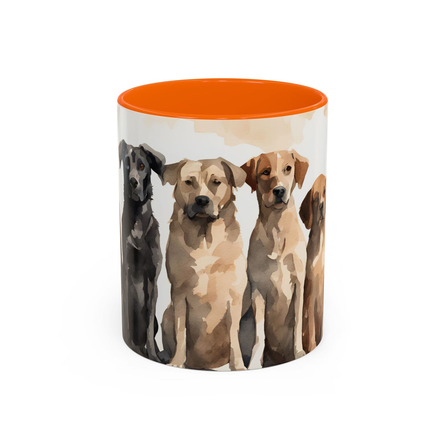 Doggies in a Row 03 Accent Mug 11oz