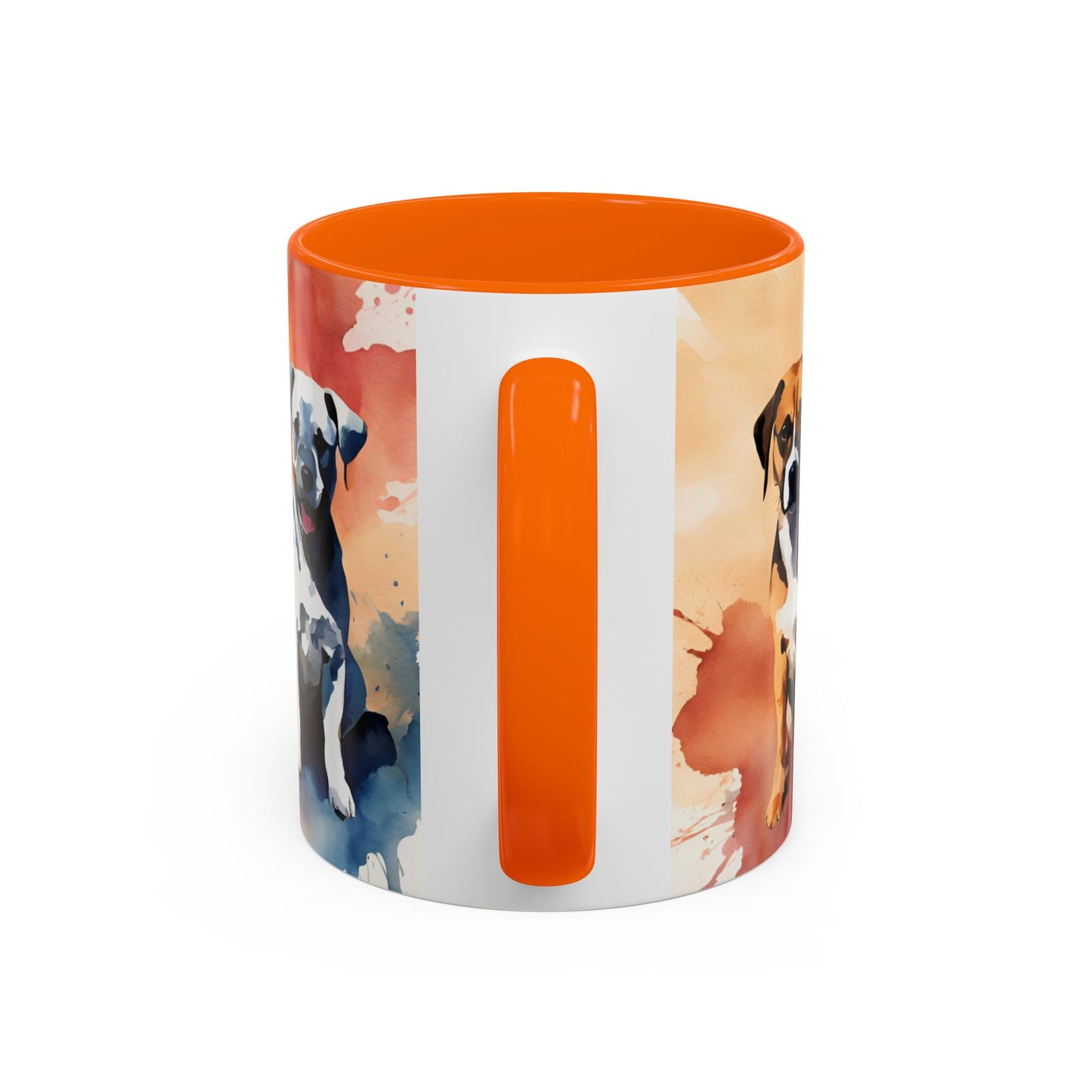 Multicoloured Doggies 04 Accent Mug 11oz
