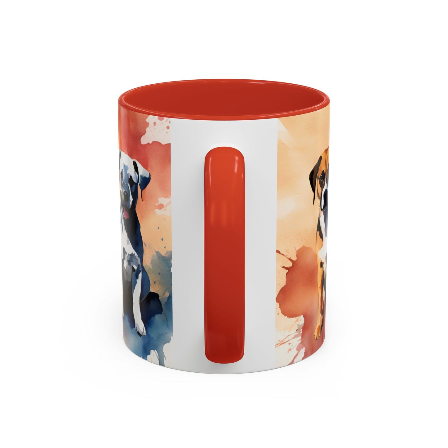 Multicoloured Doggies 04 Accent Mug 11oz