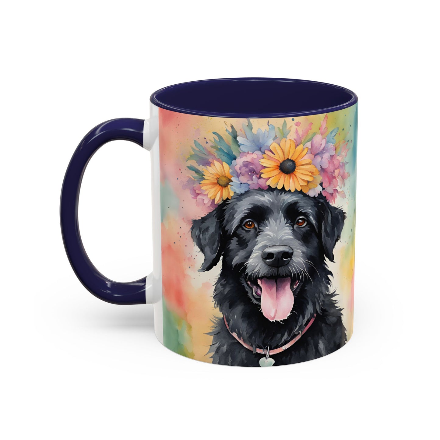 Eddy 01 Accent Coffee Mug - Dog Lover Gift