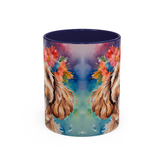 Cockapoo 05 Accent Coffee Mug - Dog Lover Gift