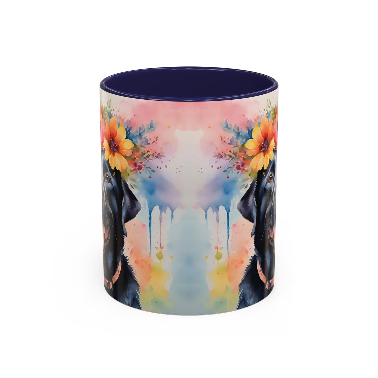 Labrador 03 Accent Coffee Mug - Dog Lover Gift