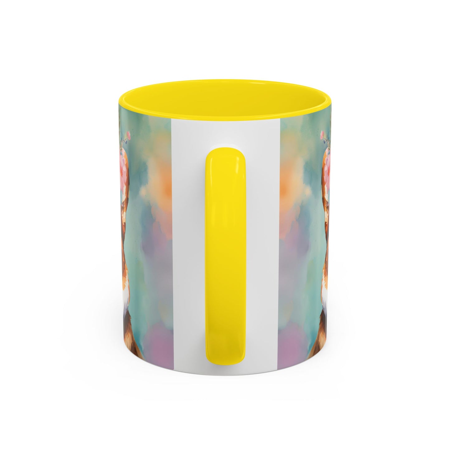 Corgi 01 Accent Coffee Mug - Dog Lover Gift