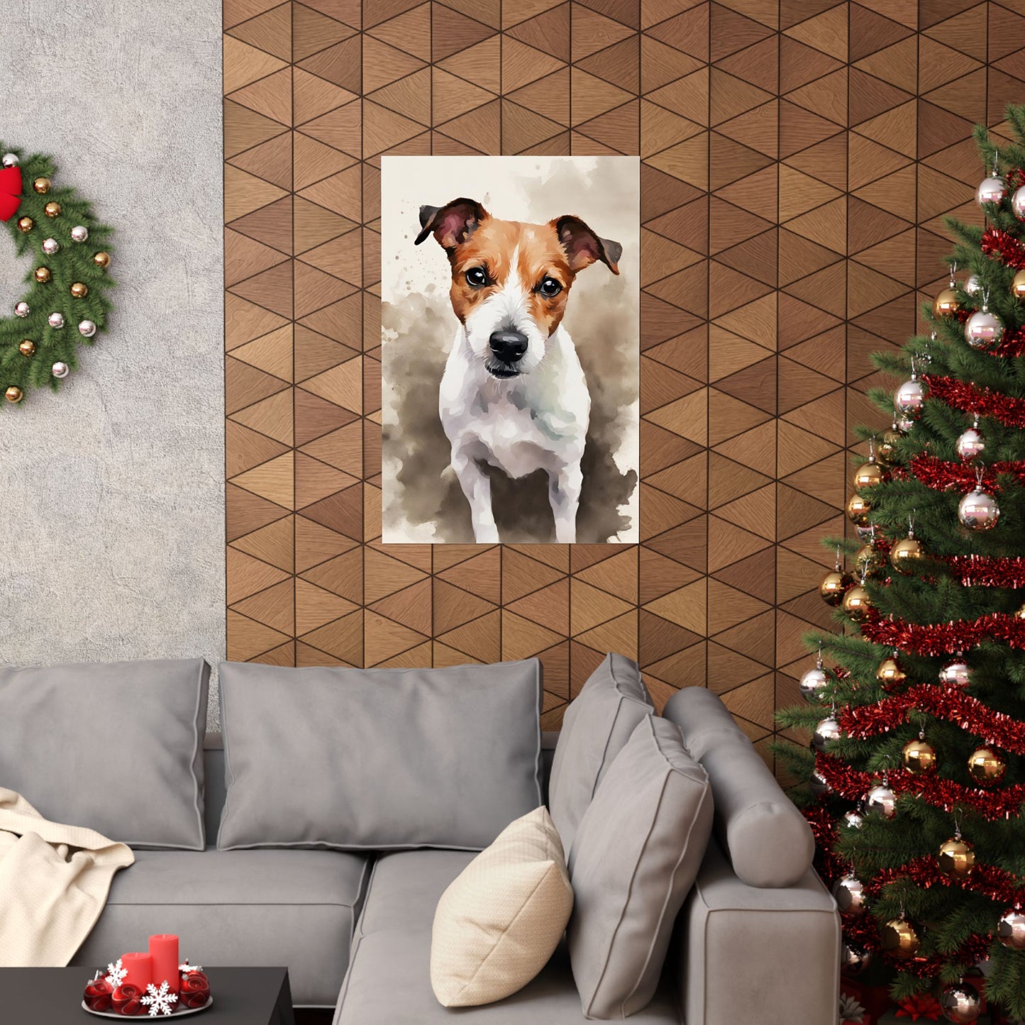 Dogs Jack Russell 03 Matte Vertical Poster