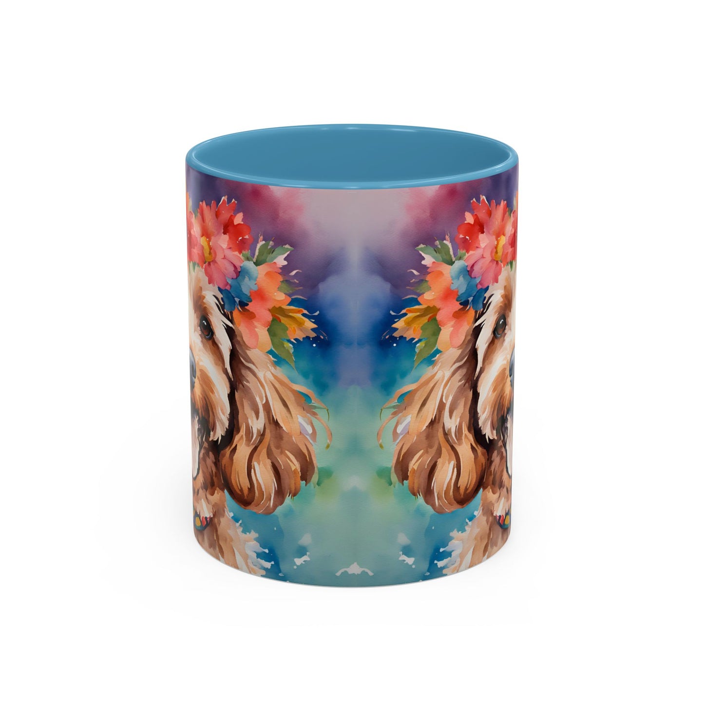 Cockapoo 05 Accent Coffee Mug - Dog Lover Gift