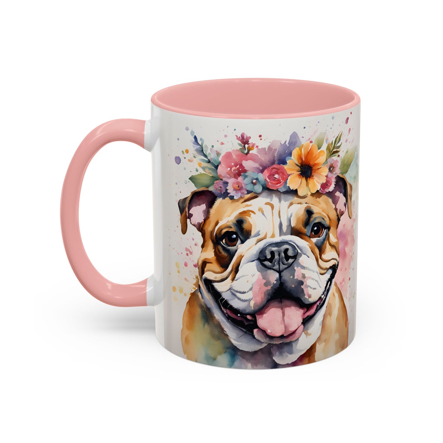 British Bulldog 03 Accent Coffee Mug - Dog Lover Gift