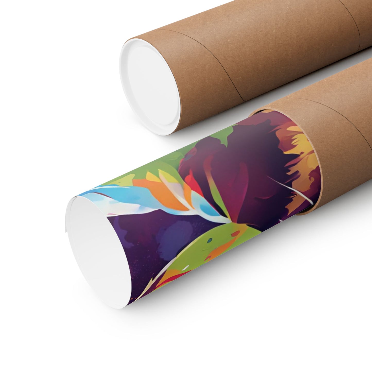Multicolored Dachshund 04 Matte Vertical Poster