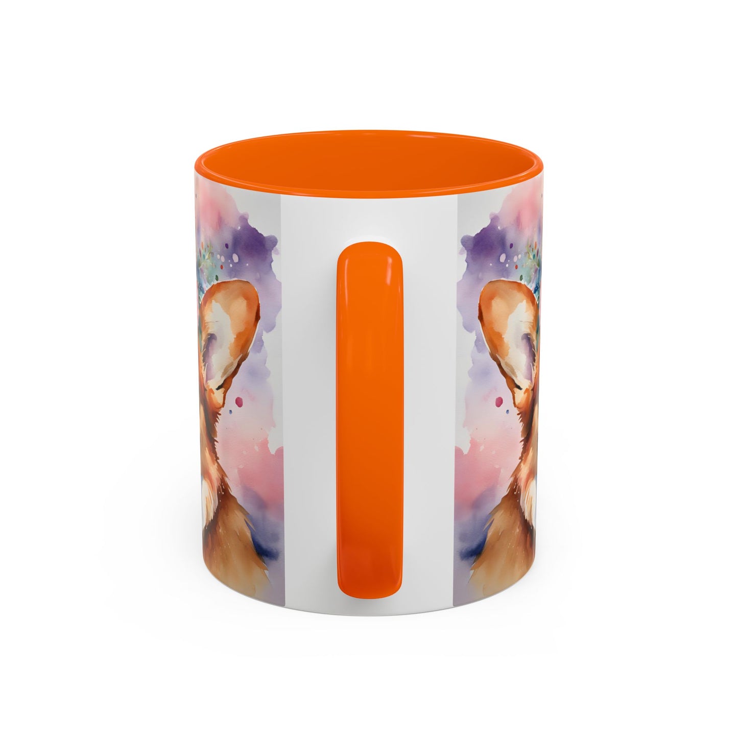 Corgi 04 Accent Coffee Mug - Dog Lover Gift