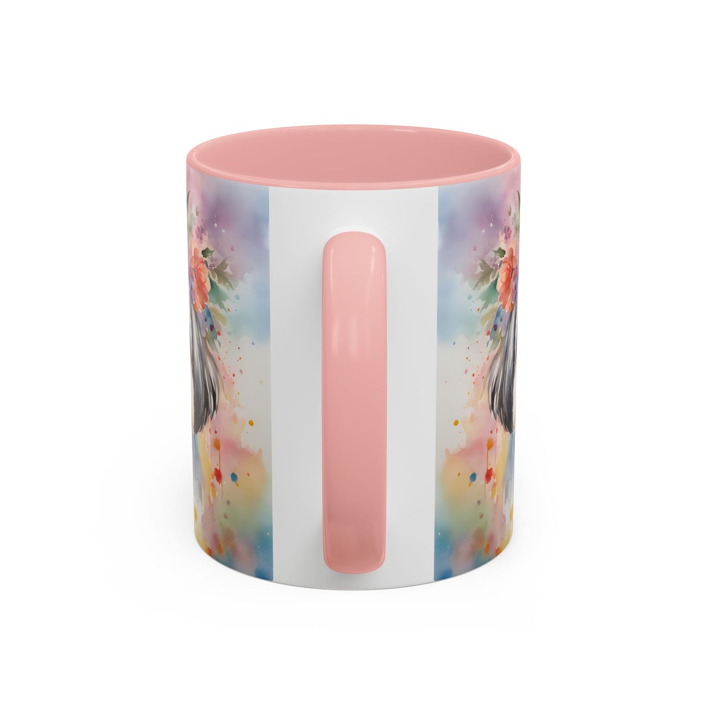 Shih Tzu 04 Accent Coffee Mug - Dog Lover Gift