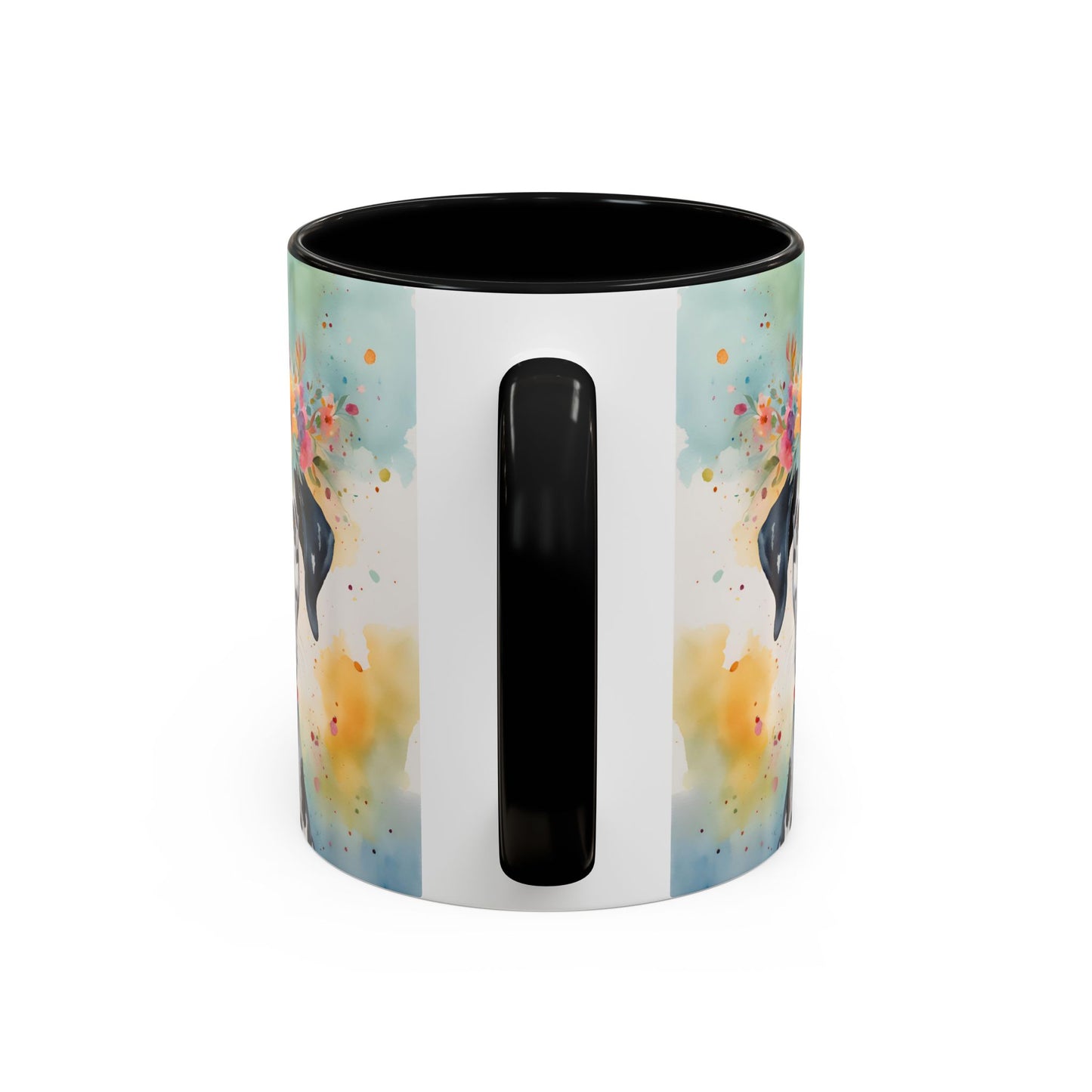 Dalmatian 02 Accent Coffee Mug - Dog Lover Gift