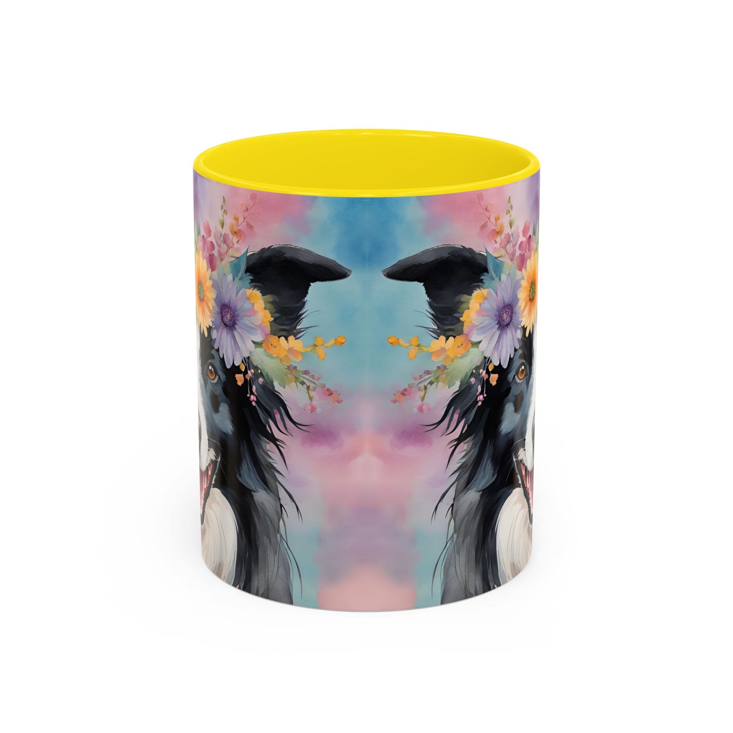 Border Collie 03 Accent Coffee Mug - Dog Lover Gift
