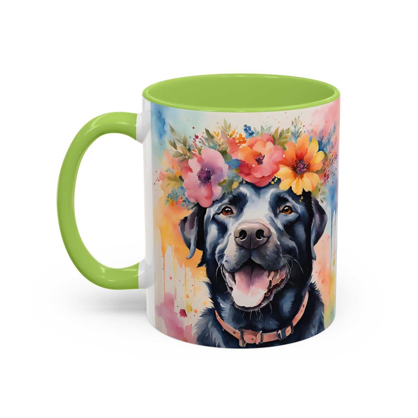 Labrador 03 Accent Coffee Mug - Dog Lover Gift