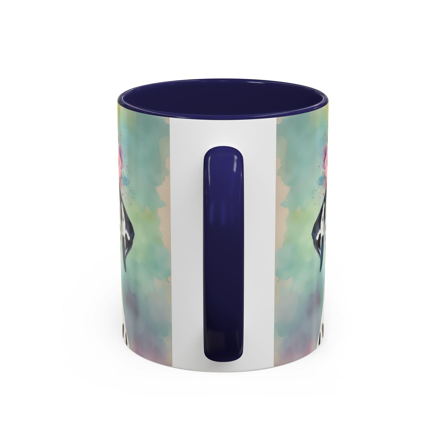 Dalmatian 01 Accent Coffee Mug - Dog Lover Gift