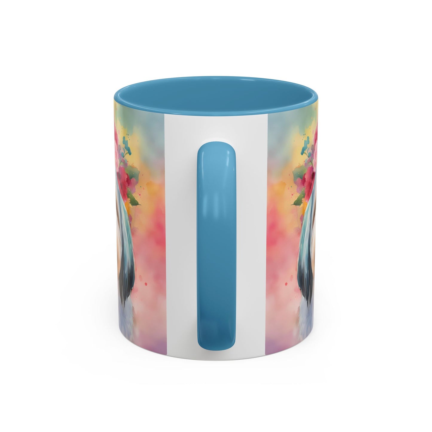 Shih Tzu 01 Accent Coffee Mug - Dog Lover Gift