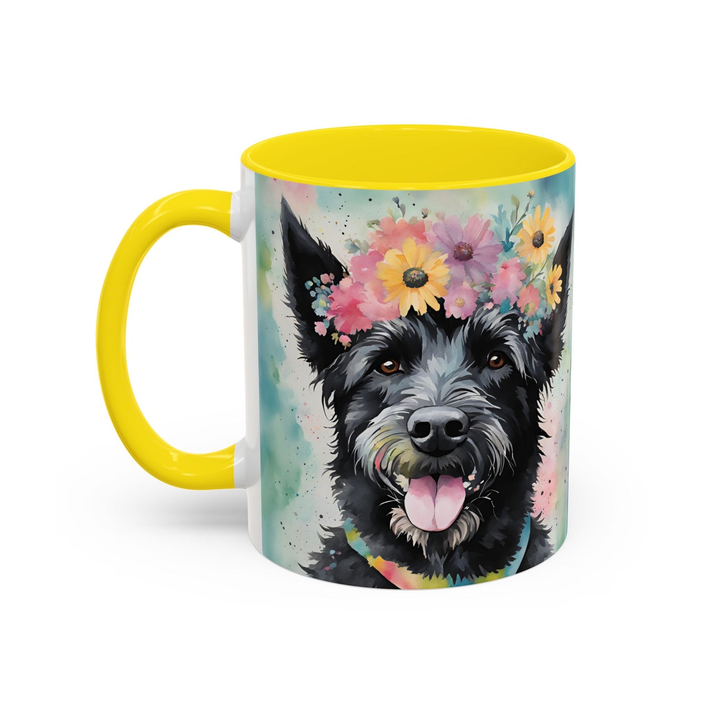 Eddy 03 Accent Coffee Mug - Dog Lover Gift