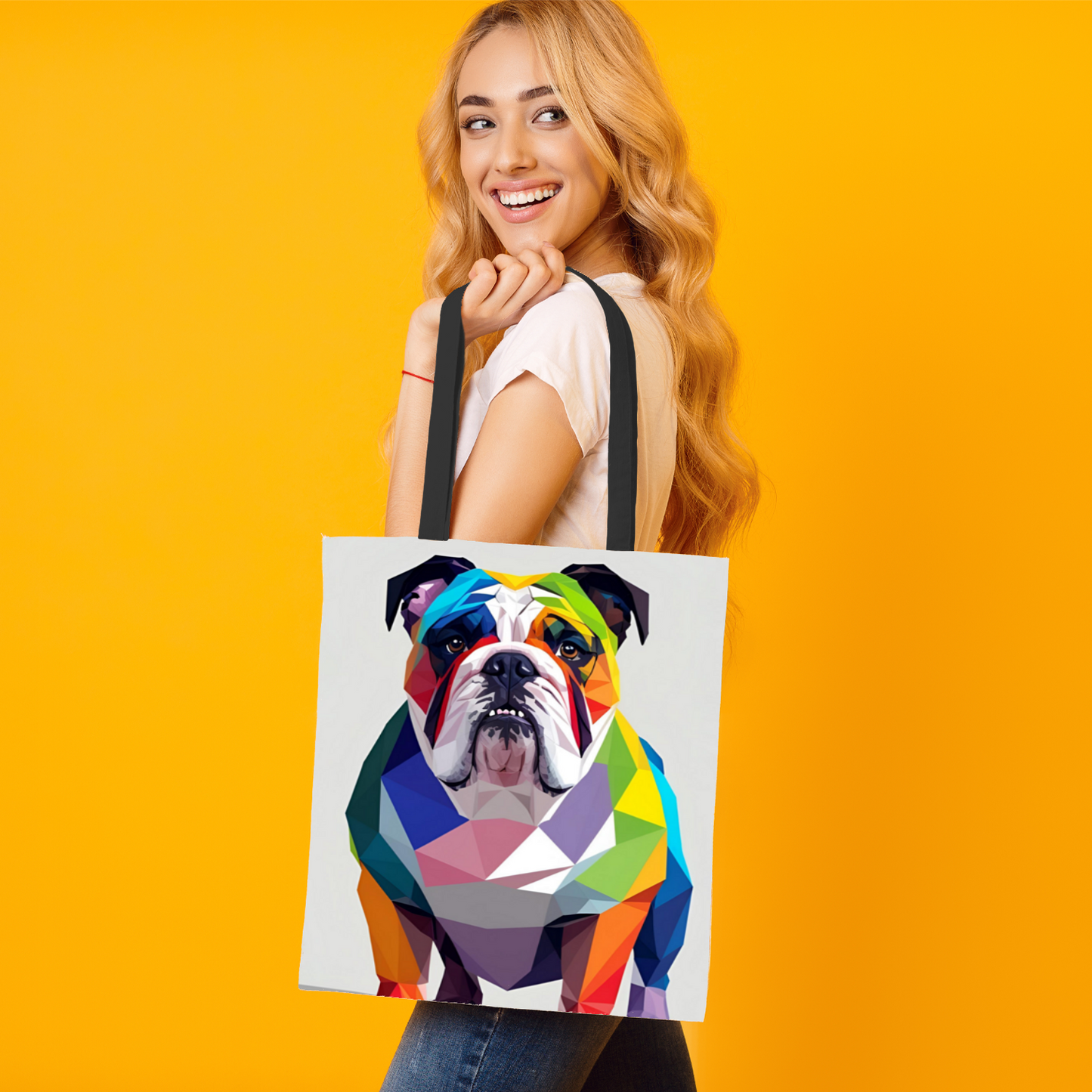 Old English Bulldog 01 Tote Bag