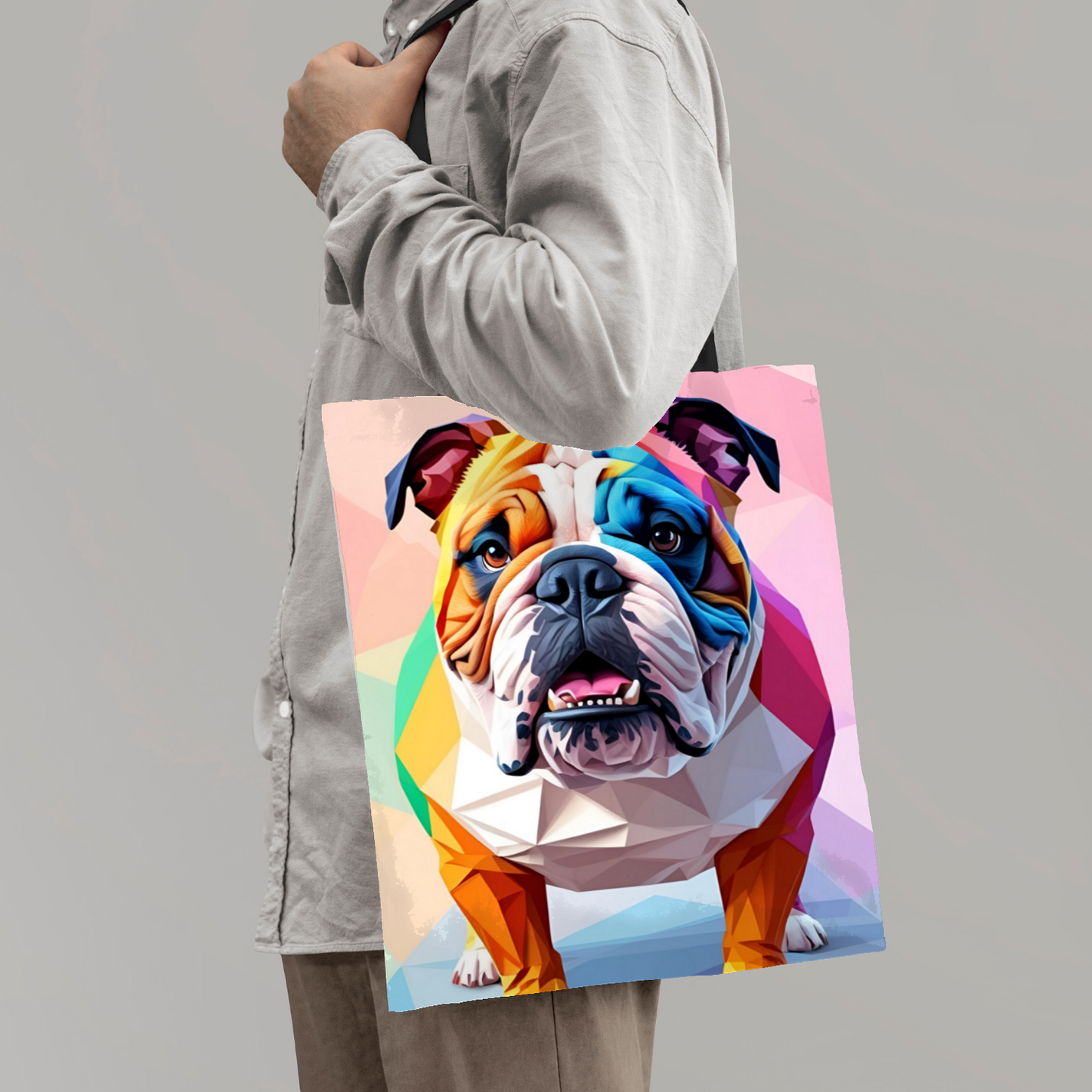 Old English Bulldog 02 Tote Bag