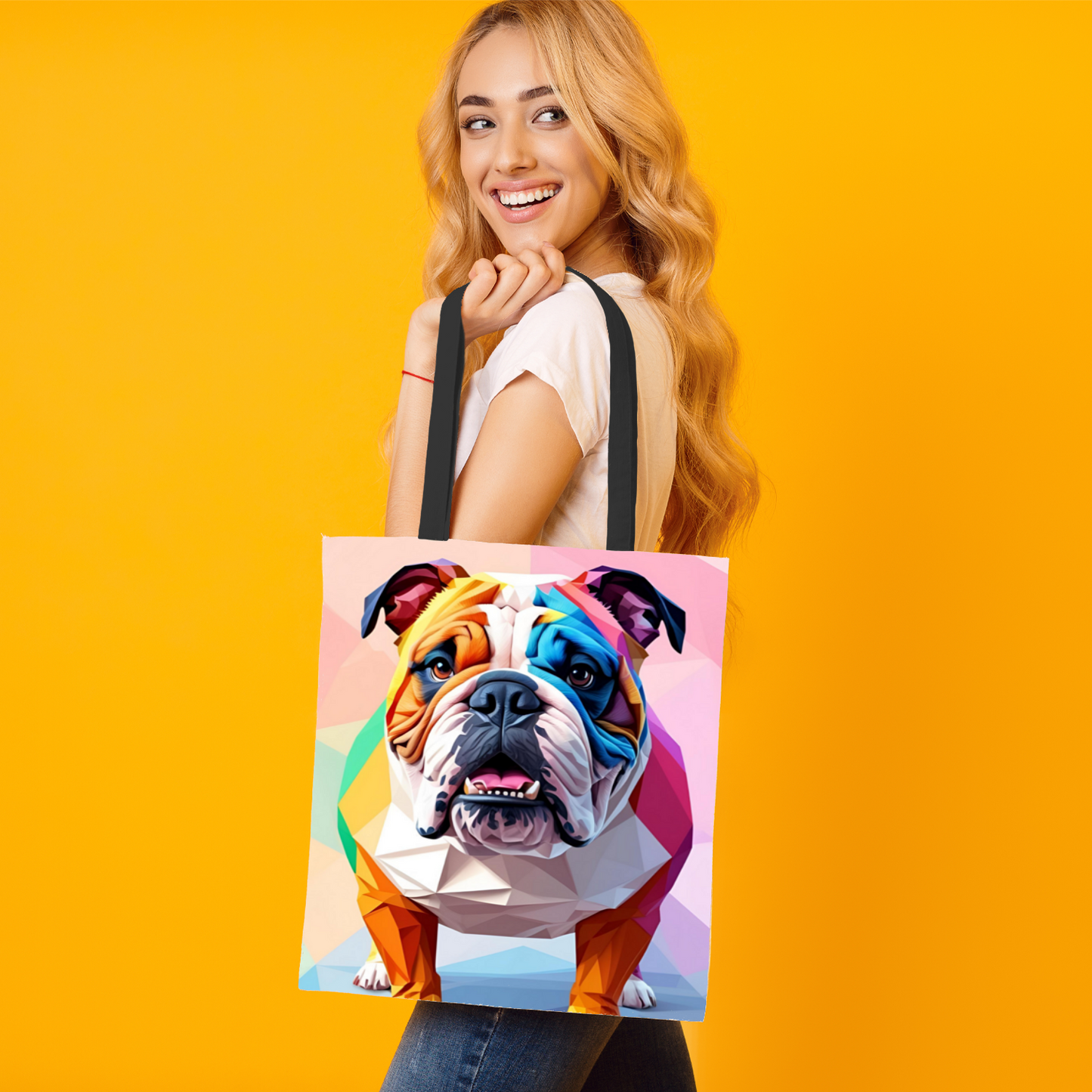 Old English Bulldog 02 Tote Bag
