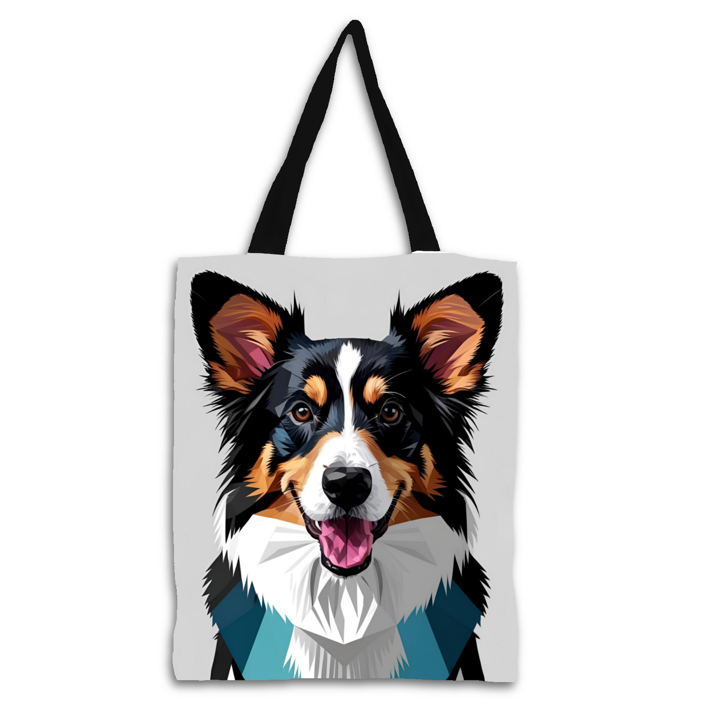 Border Collie 02 Tote Bag