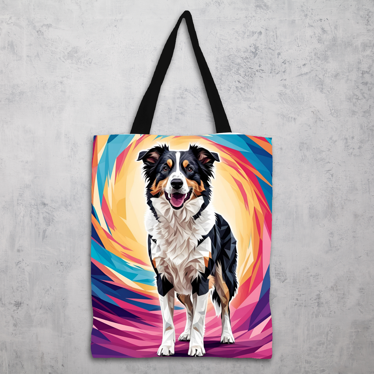Border Collie 03 Tote Bag