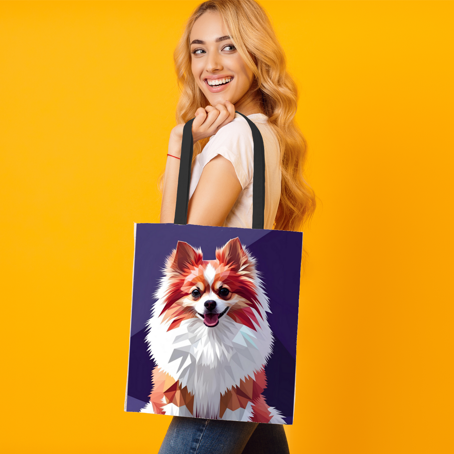 Pomeranian 01 Tote Bag