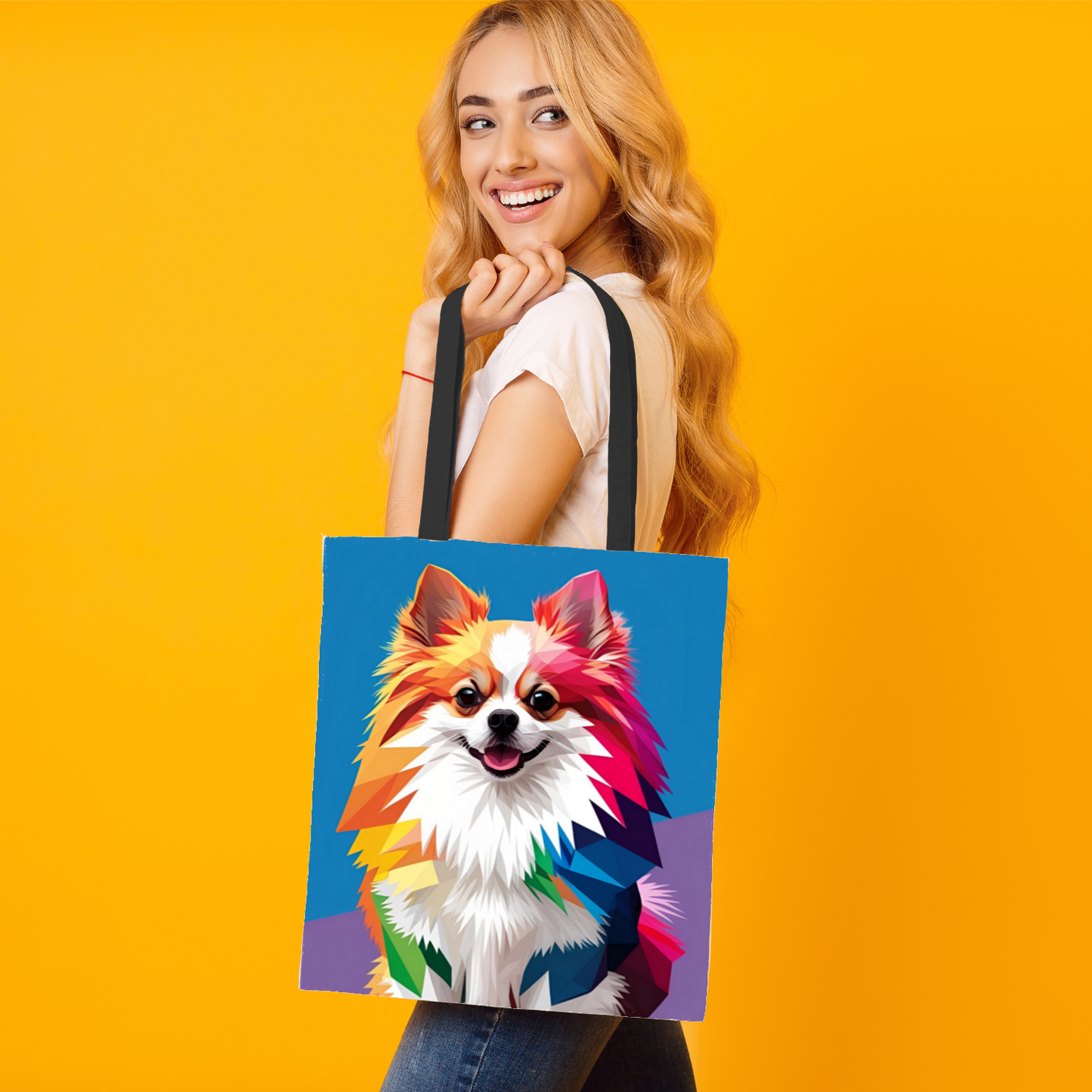 Pomeranian 02 Tote Bag