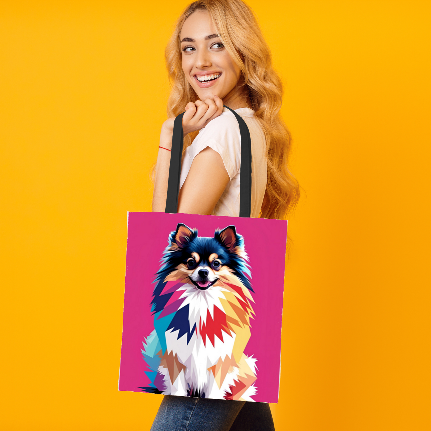Pomeranian 03 Tote Bag