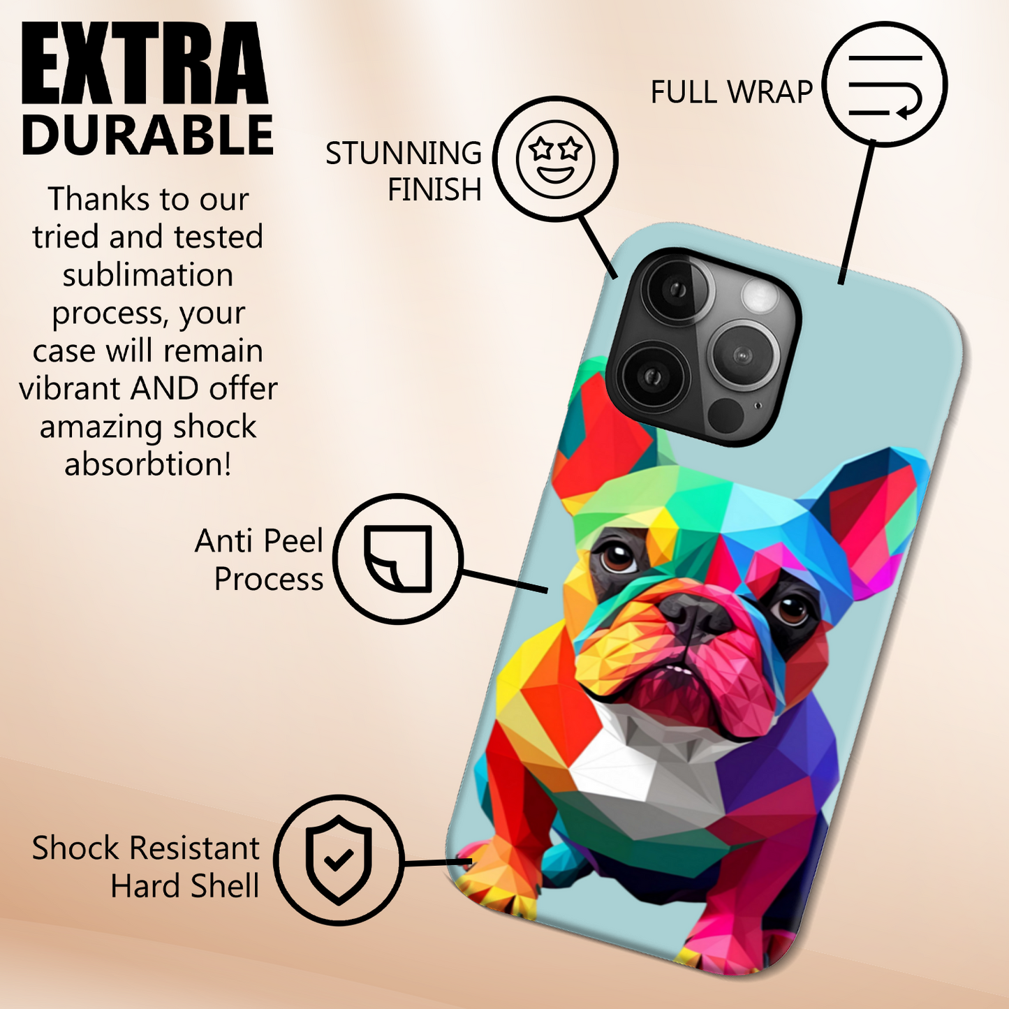 Polygon French Bulldog 01