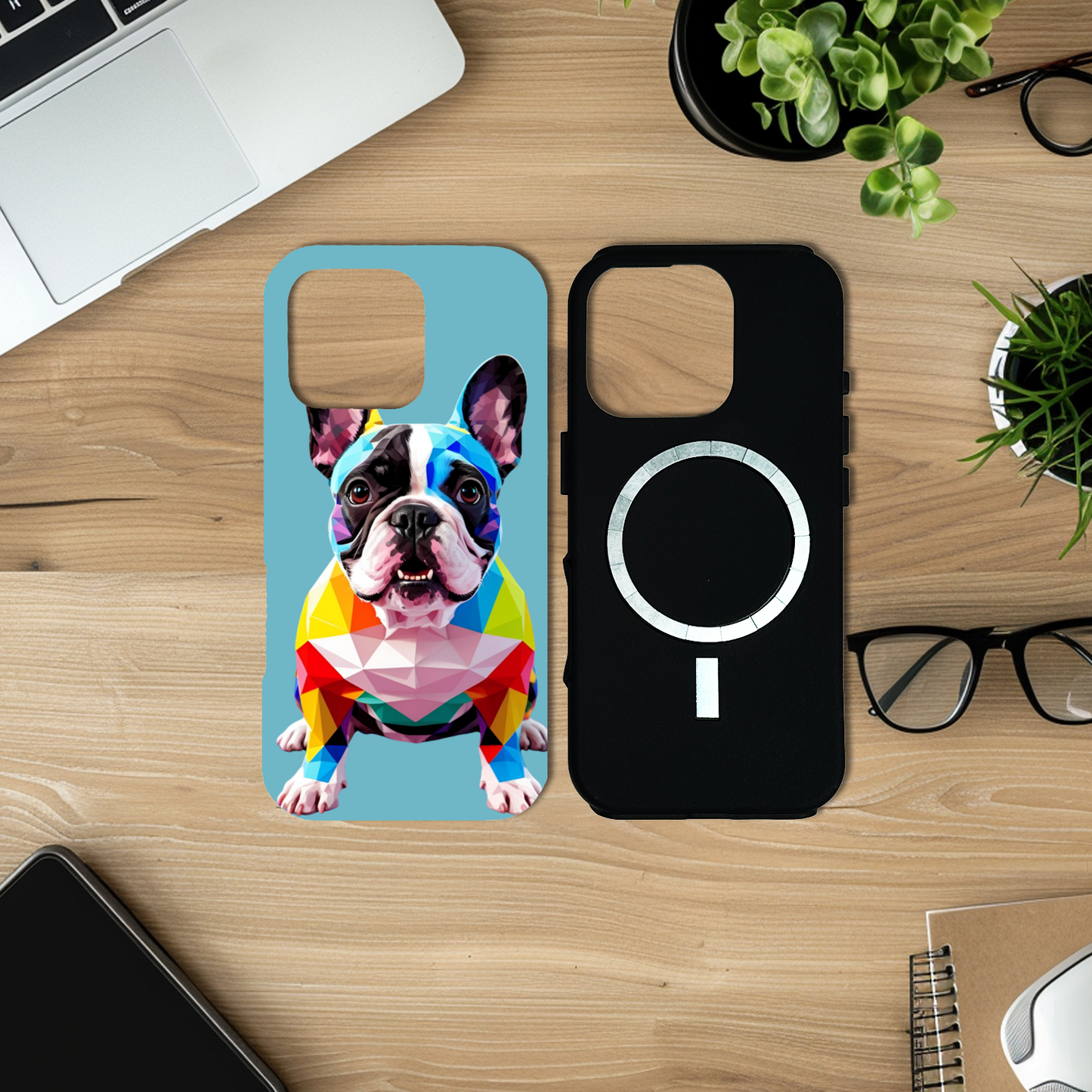 Polygon French Bulldog 02