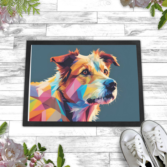 Terrier Mix Dog Food Mat