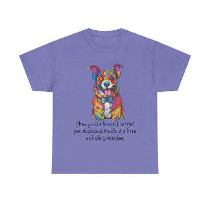 Phew you’re home! Unisex Heavy Cotton Tee