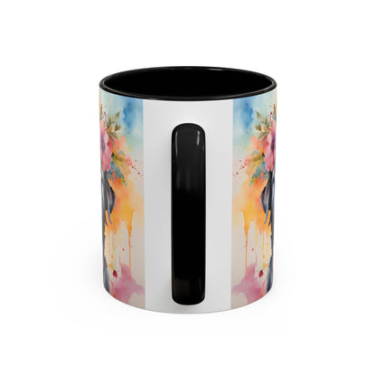Labrador 03 Accent Coffee Mug - Dog Lover Gift