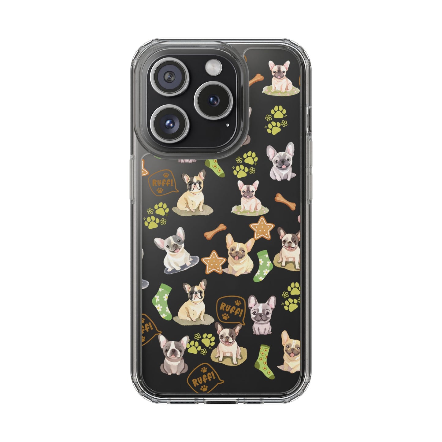 French Bulldog Clear iPhone Case