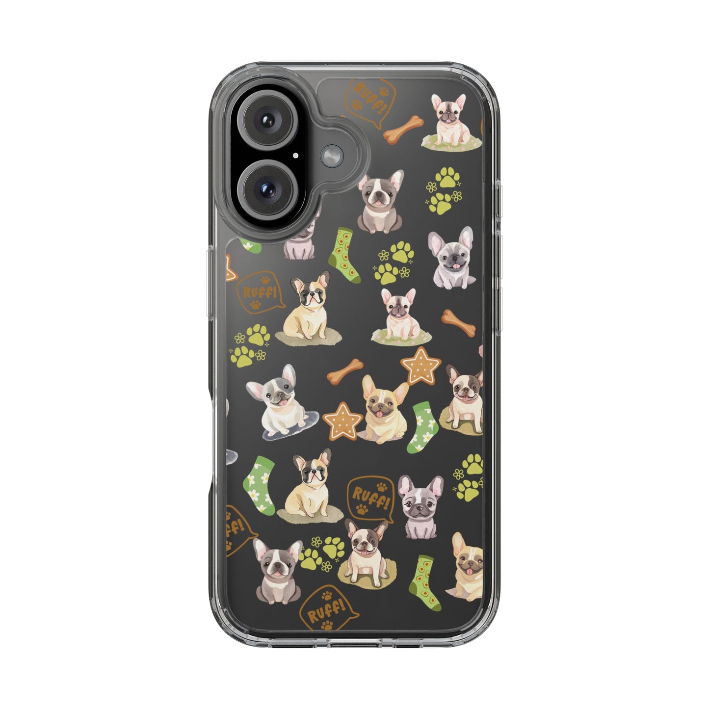 French Bulldog Clear iPhone Case