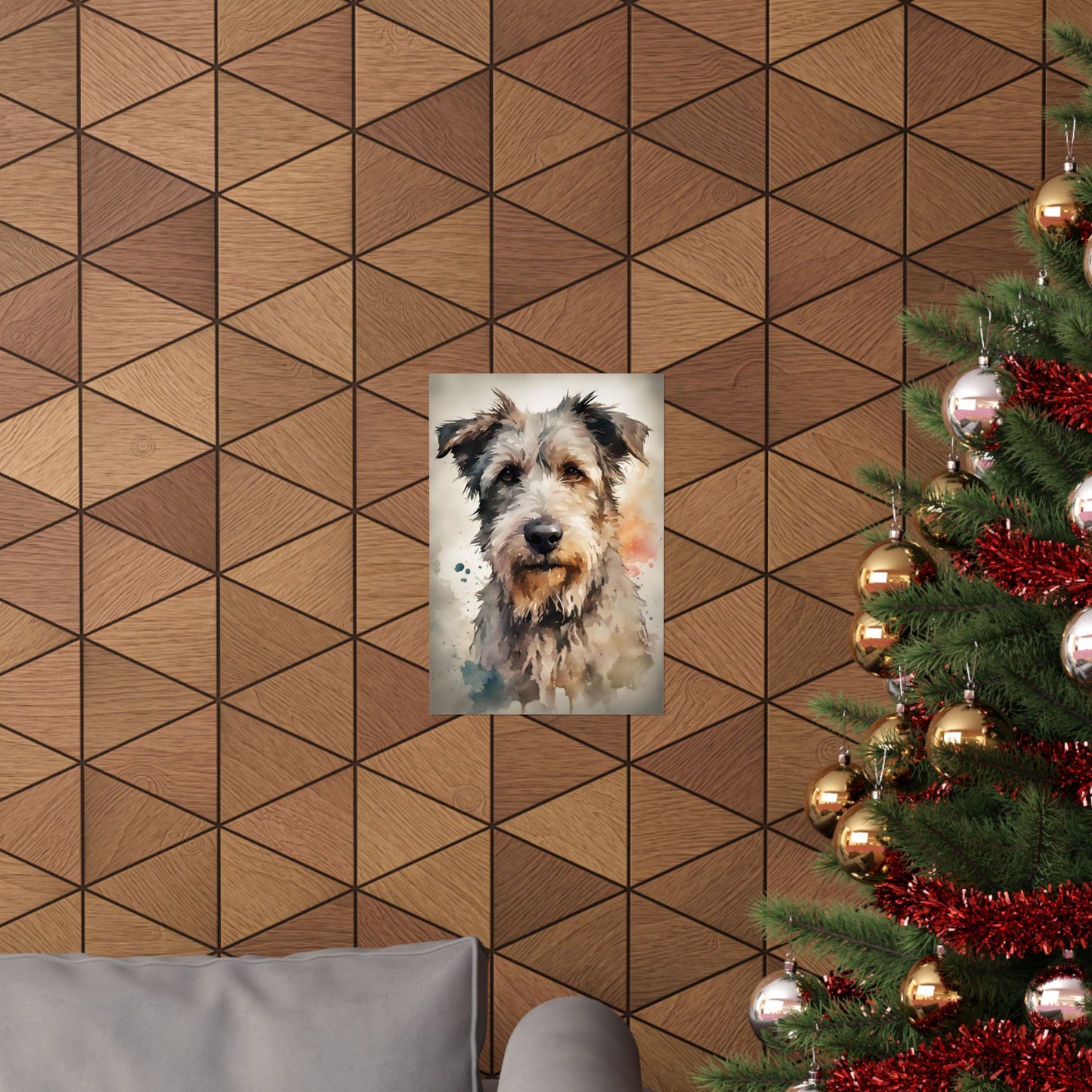 Dogs Gorgeous Scruff 03 Matte Vertical Poster