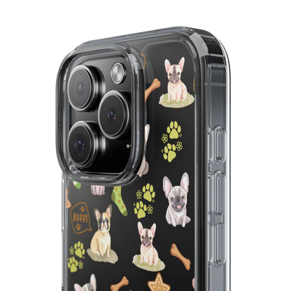French Bulldog Clear iPhone Cases
