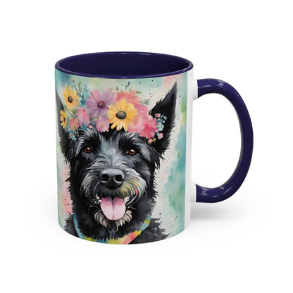 Eddy 03 Accent Coffee Mug - Dog Lover Gift