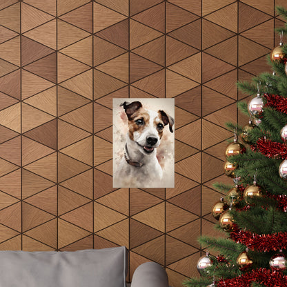 Dogs Jack Russell 02 Matte Vertical Poster