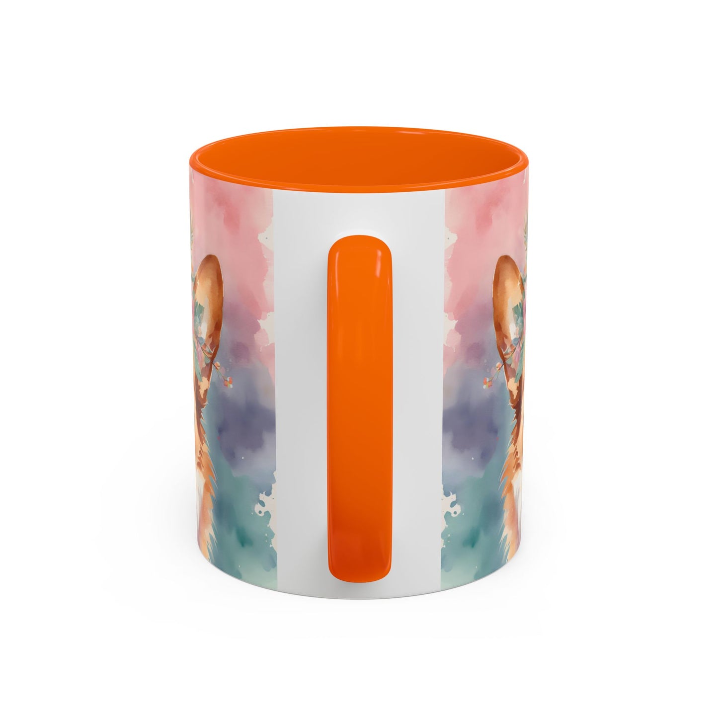 Corgi 03 Accent Coffee Mug - Dog Lover Gift