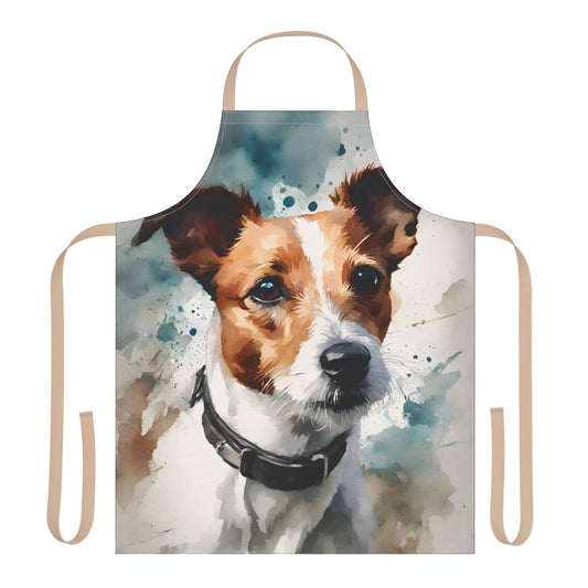 Jack Russell 01 Adult Apron (AOP)