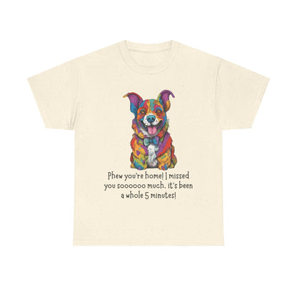 Phew you’re home! Unisex Heavy Cotton Tee
