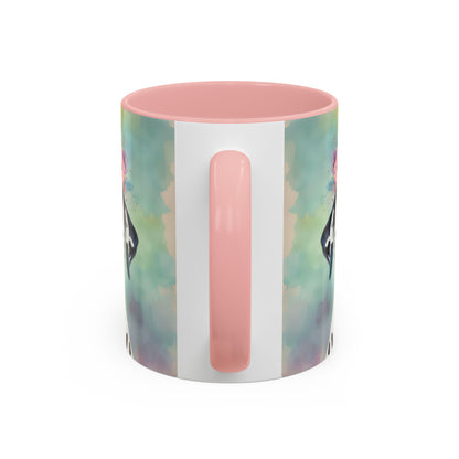 Dalmatian 01 Accent Coffee Mug - Dog Lover Gift